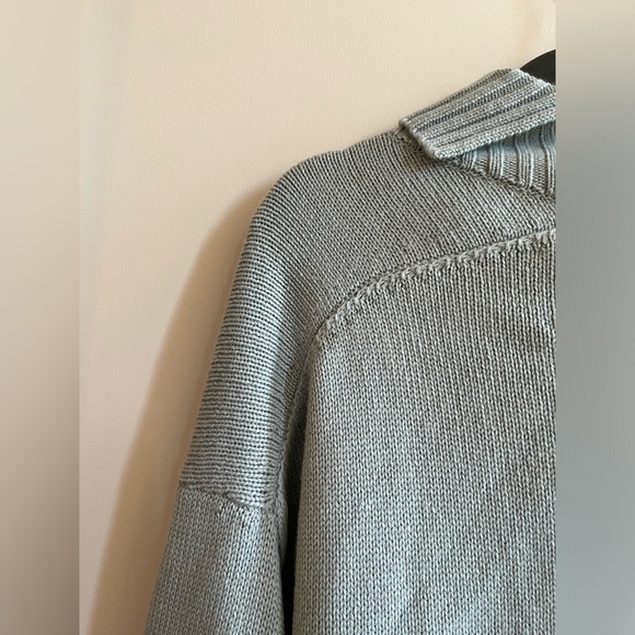 Jil Sander roll-neck loose-fit jumper CASHMERE Sweater Size 40 - Picture 14 of 14